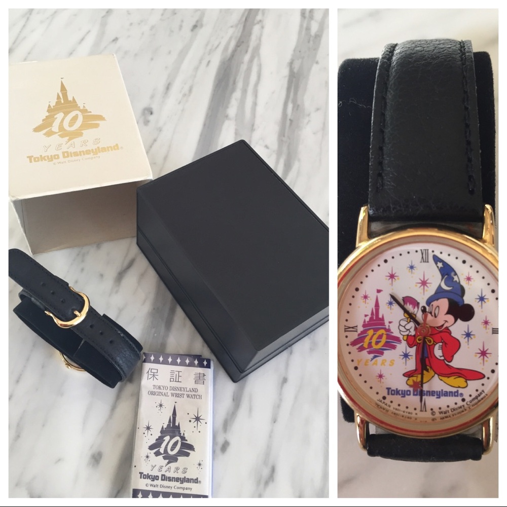 RARE COLLECTOR ITEM Tokyo Disney Anniversary Watch